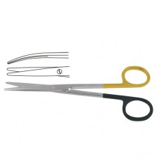 TC Lexer Dissecting Scissor Curved Stainless Steel, 16 cm - 6 1/4"